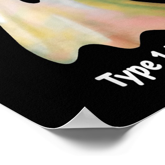 Halloween My Pancreas Ghosted Me Diabetes Boys &am Poster (Hoek)