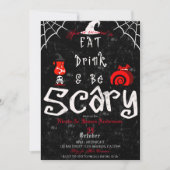 Halloween Mystery Dinner Eat Drink is eng Kaart (Voorkant)