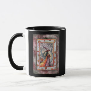Halloween Mystic Witch door Molly Harrison Mok