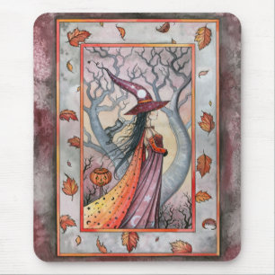 Halloween Mystic Witch door Molly Harrison Muismat