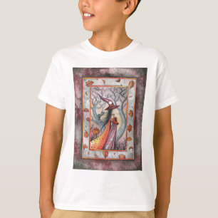 Halloween Mystic Witch door Molly Harrison T-shirt