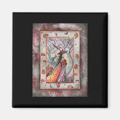 Halloween Mystic Witch van Molly Harrison Magneet (Voorkant)