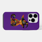 Halloween/mystiek/kat/herfst iPhone Hoesje (Achterkant horizontaal)