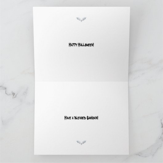 Halloween Mystique Kaart (Binnen)