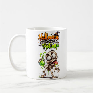Halloween "Na het drinken van de drank" Grappig Sk Koffiemok