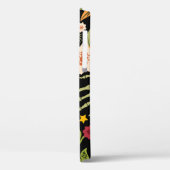 Halloween naadloos patroon met botten en flora Case-Mate iPhone case (Achterkant / Links)