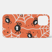 Halloween naadloos patroon met spinnen en web. Case-Mate iPhone case (Achterkant (horizontaal))