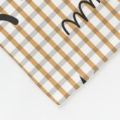 Halloween naadloos patroon met zwarte kat en ghos fleece deken (Hoek)