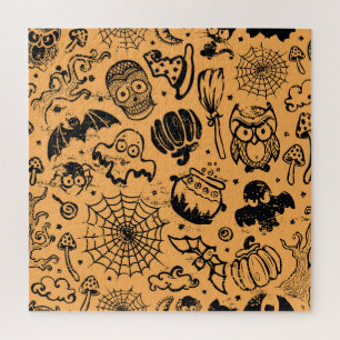 Halloween Naadloze Bedrijf Legpuzzel
