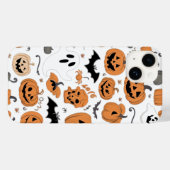 Halloween Naadloze Patroon Tapestry Spooky & Fun Case-Mate iPhone Case (Achterkant (horizontaal))