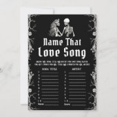 Halloween naam die liefde Tune Vrijgezellenfeest s Kaart (Voorkant)