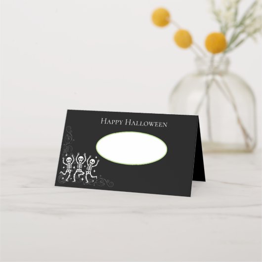 Halloween Naam Plaatskaartjes (Voorkant)