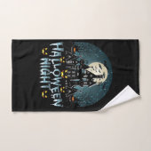 Halloween nacht bad handdoek (Handdoek)