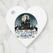 Halloween nacht bedankjes labels (Voorkant)