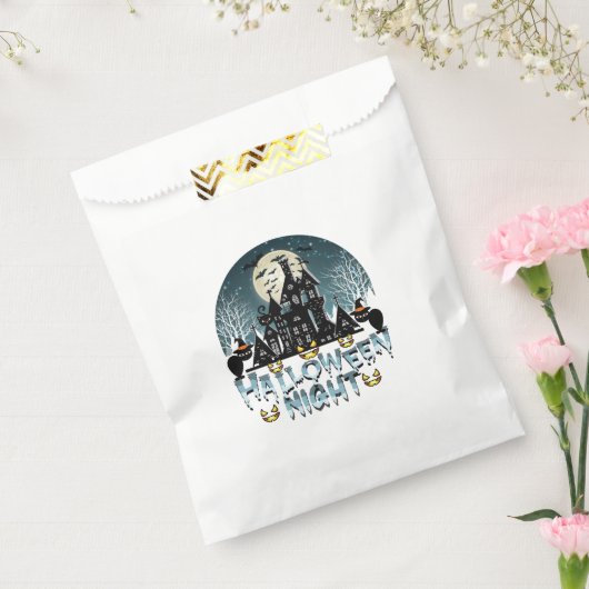 Halloween nacht bedankzakje (Gezegeld)