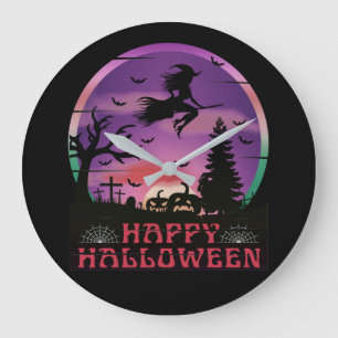 HALLOWEEN NACHT BEGRAAFPLAATS HKS GROTE KLOK