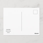 Halloween nacht, briefkaart (Achterkant)