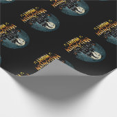 Halloween nacht cadeaupapier (Hoek)