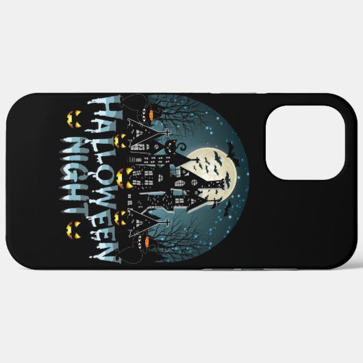 Halloween nacht Case-Mate iPhone case (Achterkant (horizontaal))