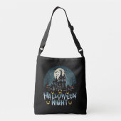 Halloween nacht crossbody tas (Achterkant)