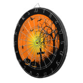 Halloween nacht dartbord (Voorkant Rechts)