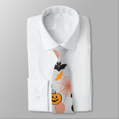 Halloween Nacht Feest Trendy Stropdas (Gebonden)