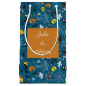 Halloween nacht geschenktas klein cadeauzakje (Voorkant)