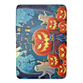 Halloween Nacht: Griezelfun Kunst Badmat (Voorkant Verticaal)