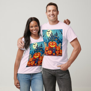 Halloween Nacht: Griezelfun Kunst T-shirt