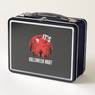 Halloween Nacht Griezelige Begraafplaats Vector