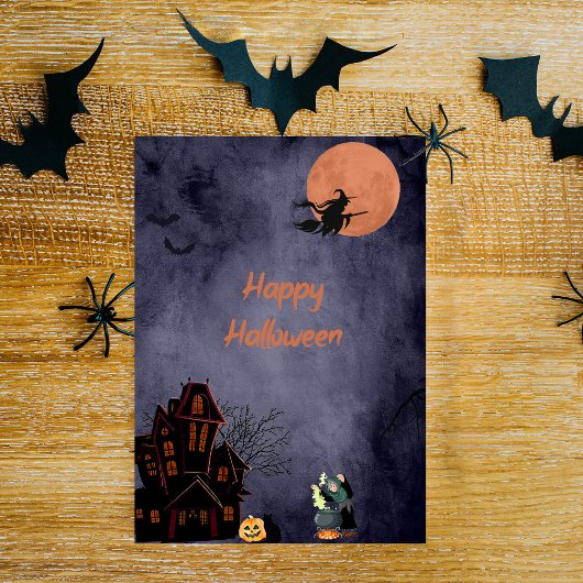 Halloween nacht Halloween Kaart