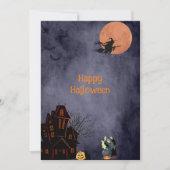 Halloween nacht Halloween Kaart (Voorkant)