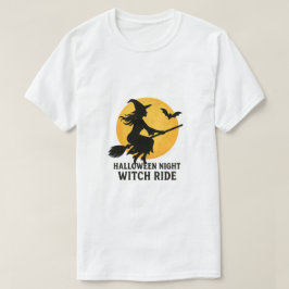 Halloween Nacht Heksenrit T-shirt
