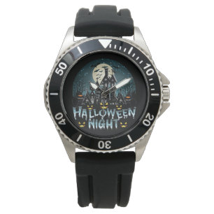 Halloween nacht horloge