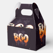 Halloween Nacht Illustratie Bedankdoosjes (Achterkant)