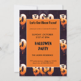 Halloween Nacht Illustratie Kaart