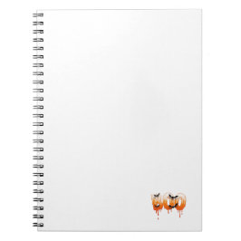 Halloween Nacht Illustratie Notitieboek