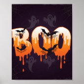 Halloween Nacht Illustratie Poster (Voorkant)