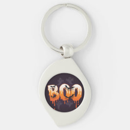 Halloween Nacht Illustratie Sleutelhanger