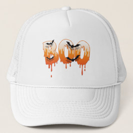 Halloween Nacht Illustratie Trucker Pet