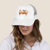 Halloween Nacht Illustratie Trucker Pet (In situ)