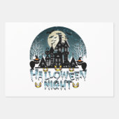 Halloween nacht inpakpapier vel (Voorkant 3)