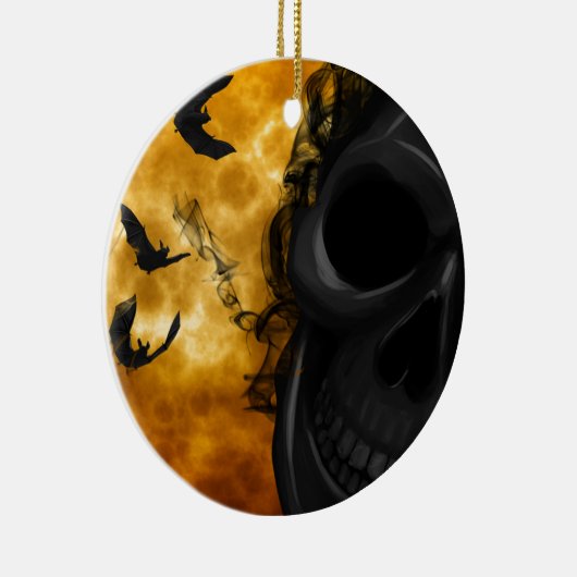 Halloween nacht keramisch ornament (Rechts)