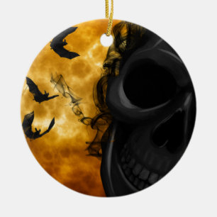 Halloween nacht keramisch ornament