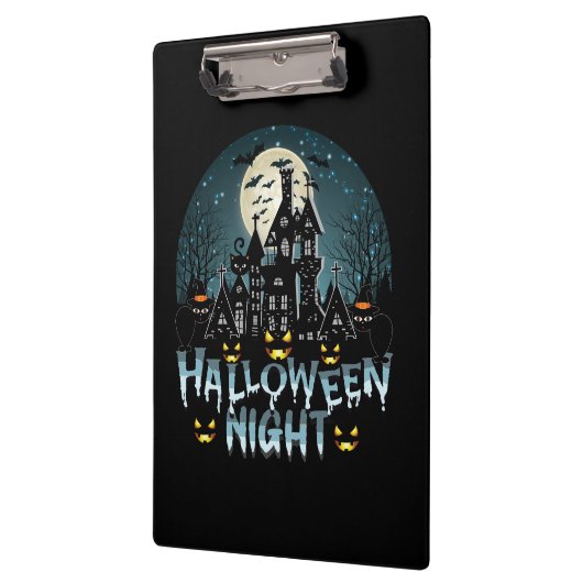 Halloween nacht klembord (Links)