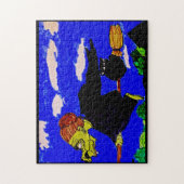 HALLOWEEN NACHT KOMT DE WITCH LEGPUZZEL (Verticaal)