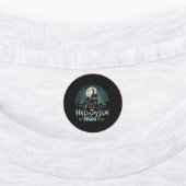 Halloween nacht labels (Aangebracht)