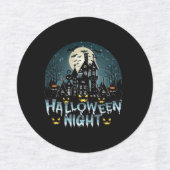 Halloween nacht labels (Design 2)