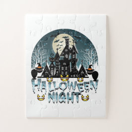 Halloween nacht legpuzzel