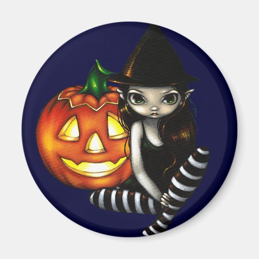 "Halloween nacht" magneet (Voorkant)